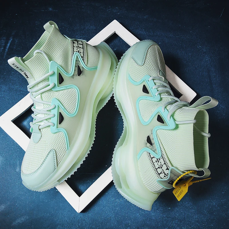 Модные беговые кроссовки Flyingg Line для мужчин Высококачественная дышащая