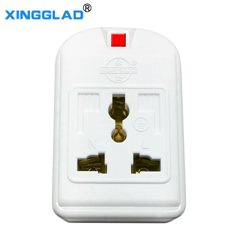 3 универсальных розетки штепсельная вилка Удлинительный кабель мульти