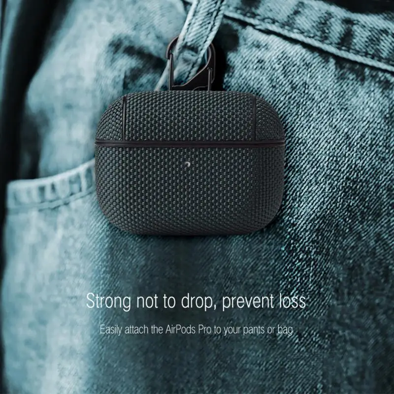 Нейлоновый чехол для Apple Airpods pro 3 2 1 защитный беспроводных Bluetooth наушников