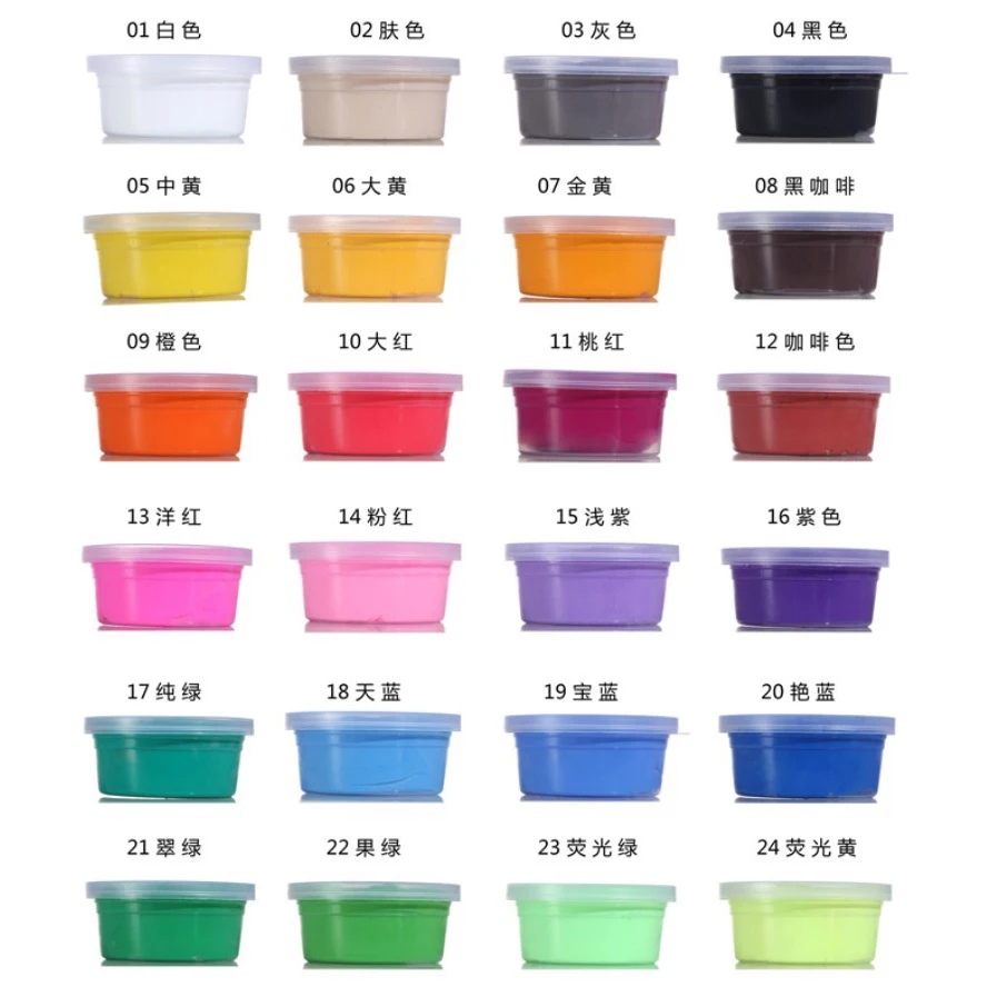 1 шт случайный цвет ed моделирование глина слизи игрушка светильник