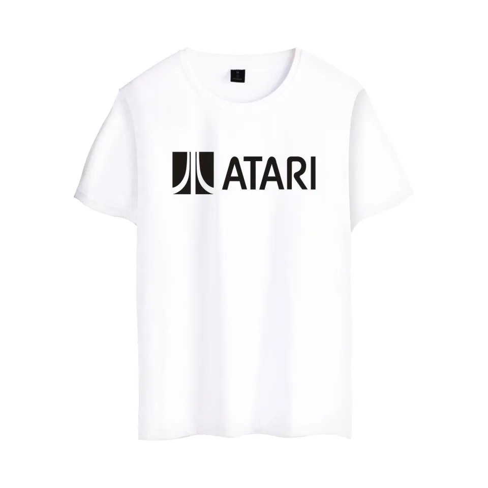 Игровая футболка ATARI мужская и женская модная с коротким рукавом футболки на