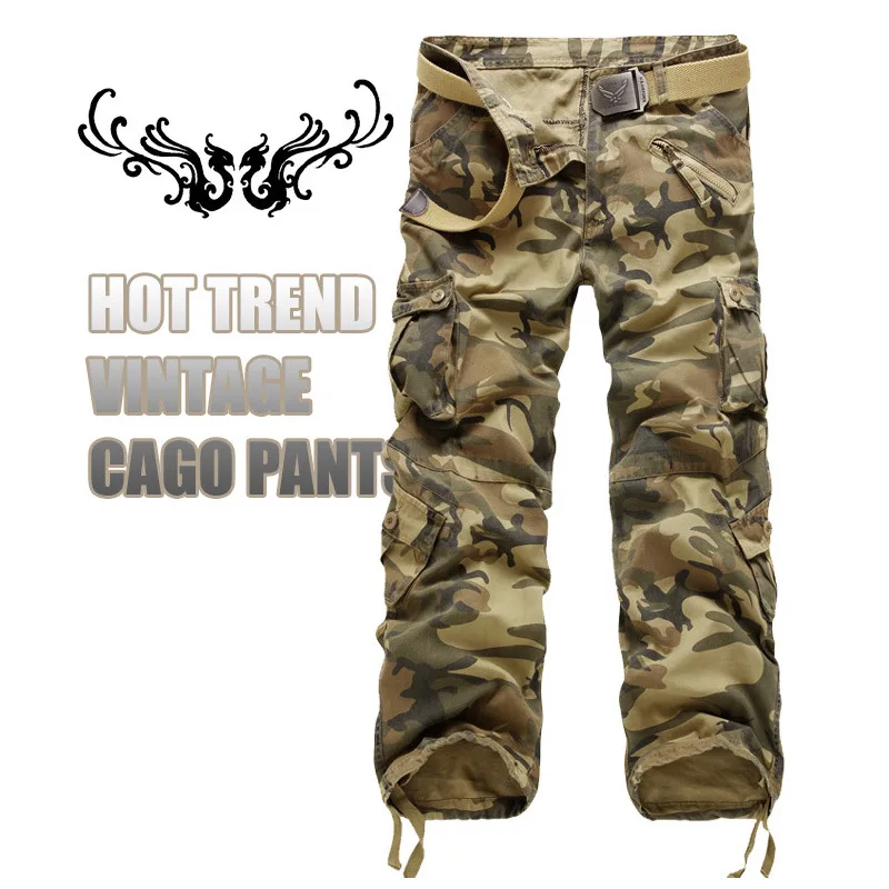 

Men Camouflage Jogger Pants Sport Tactical Military Trousers Men Cargo Pants for Droppshipping pantalon tactico militar hombre