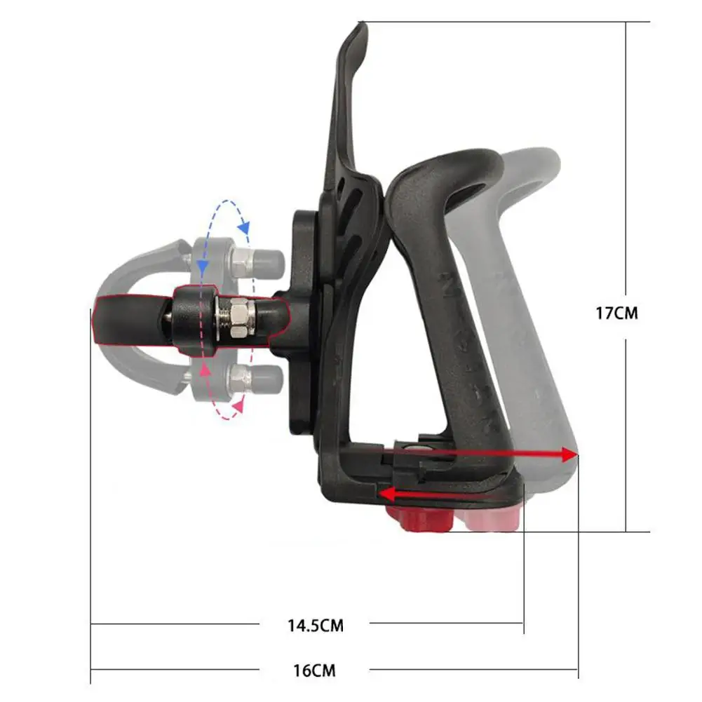 

1pcs MTB Bicycle Water Bottle Holder Aluminum Alloy Mountain Bike Bottle Can Bracket Drink Cup Rack for Cycling Water Cup Rack