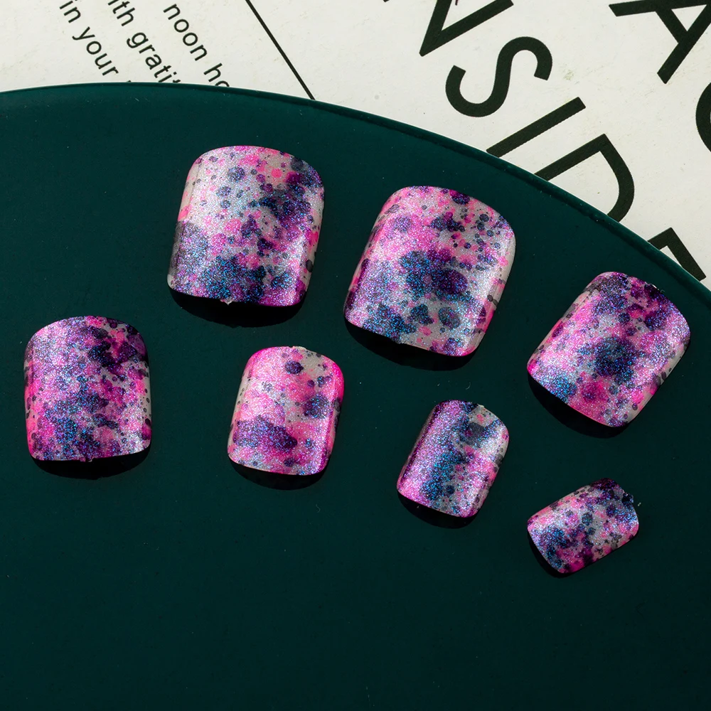 24 шт./жемчужный полипропиленовый наконечник для ногтей летний дизайн накладные