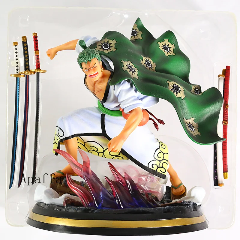 

31cm Anime Figure Toys One Piece Roronoa Zoro Santoryu Kimono Prisoner Ver. PVC Action Figure Toys Collection Model Doll Gift