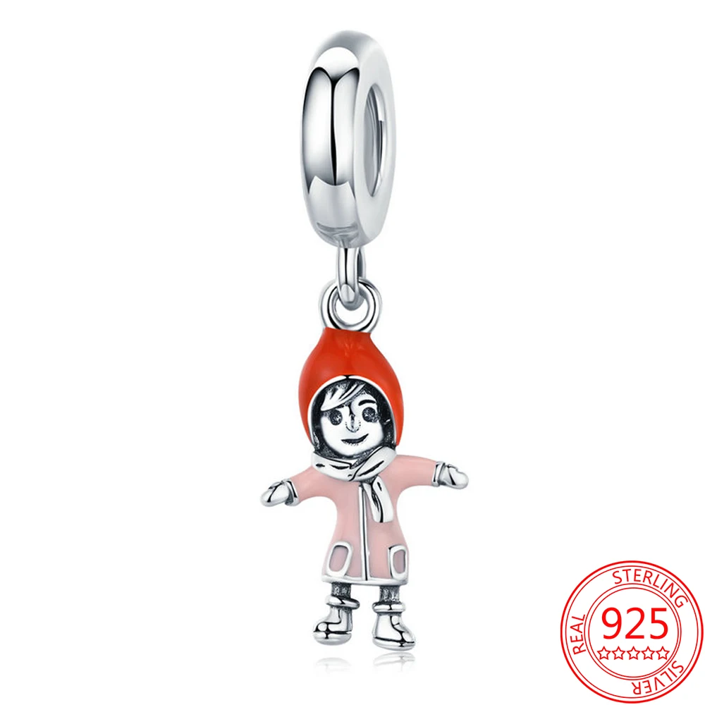 

Подвеска розовая из серебра 925 пробы с эмалью для катания на лыжах