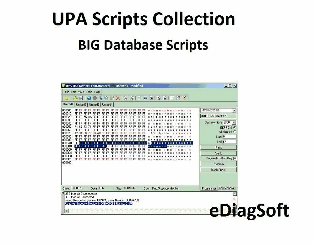 UPA scripts collection UPA programmer scripts database 2 PACKS