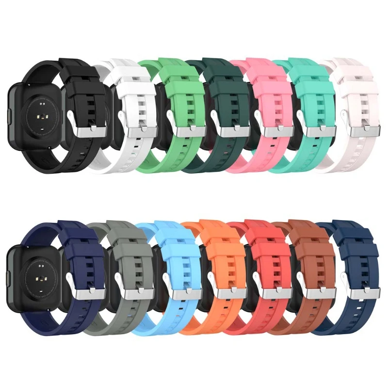 

Сменный ремешок для Realme Watch, силиконовый браслет, прочный спортивный ремешок