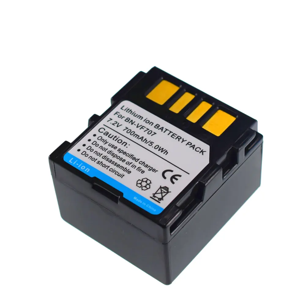 Аккумулятор 2 шт. BN-VF707 Для JVC GZ-D240 GR-X5 MG77 GZ-MG20 GZ-MG20EK MG505 BN-VF707U BN-VF707UE BN-VF707US - купить по