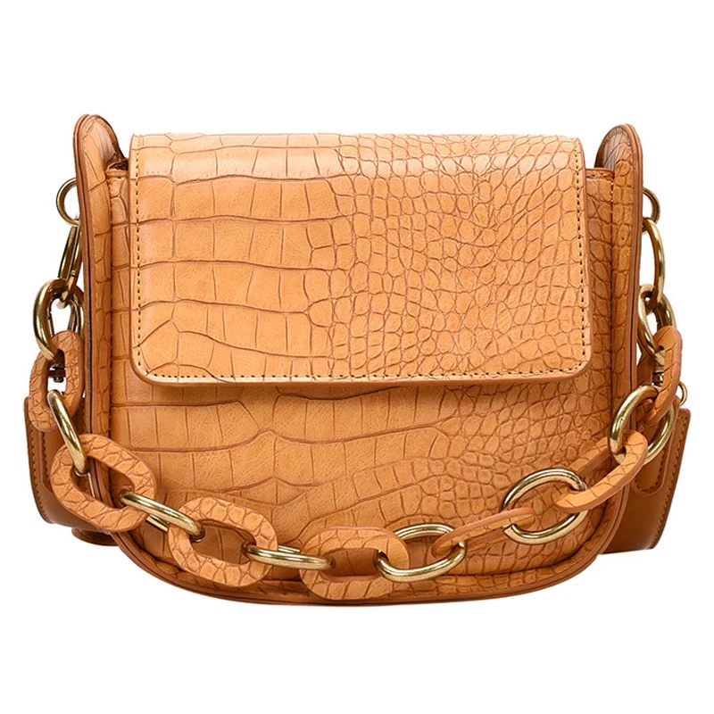 

Stone Pattern Square Crossbody Bag Fashion Quality PU Leather Women's Handbag Portable Shoulder Messenger Bags