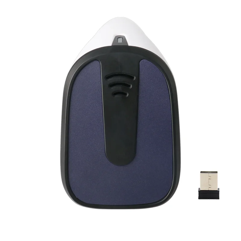 

New Fashion Wireless Red Light Barcode Scanner Bar Code QR Scan Gun 1D 2D Fast Recognition High Quality With Built In Battery