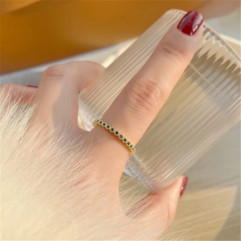 

Fashionable Simple Golden Color Open Ring Ring Women's Holiday Gift Jewelry Jewelry Wholesale