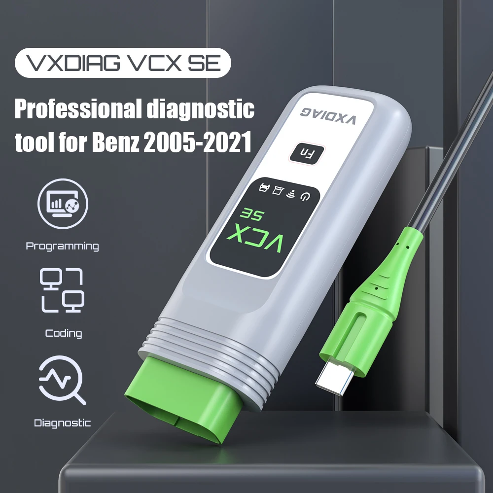 VXDIAG VCX SE для Benz obd2 сканер Профессиональный автомобильный механический инструмент