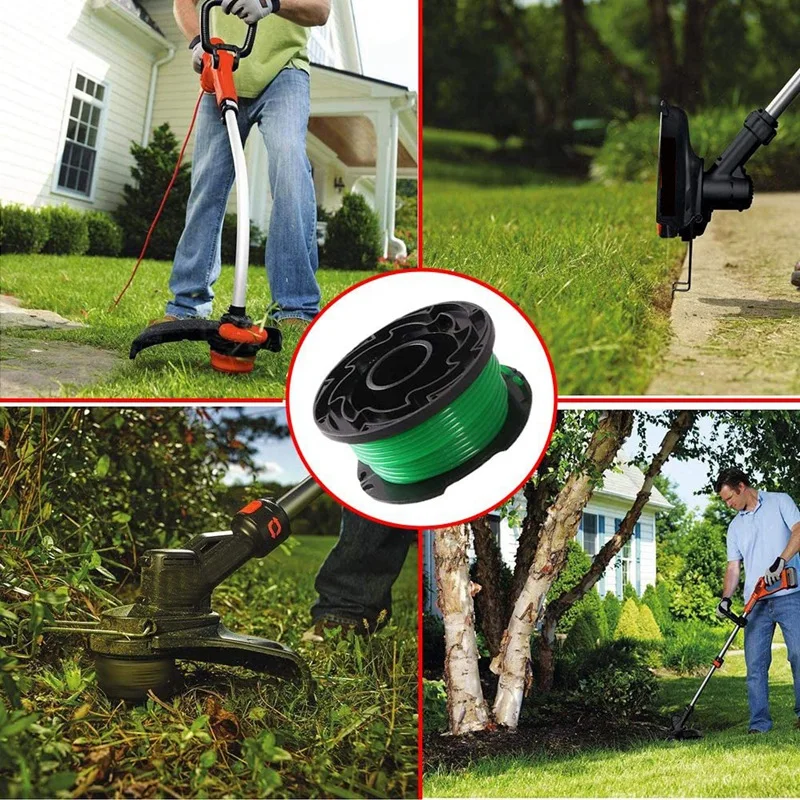 

Replacement Spool Single Line,for String Trimmers,20 Ft 0.080 Inch Auto Feed Spool Line(10 Pack)(SF-080 )