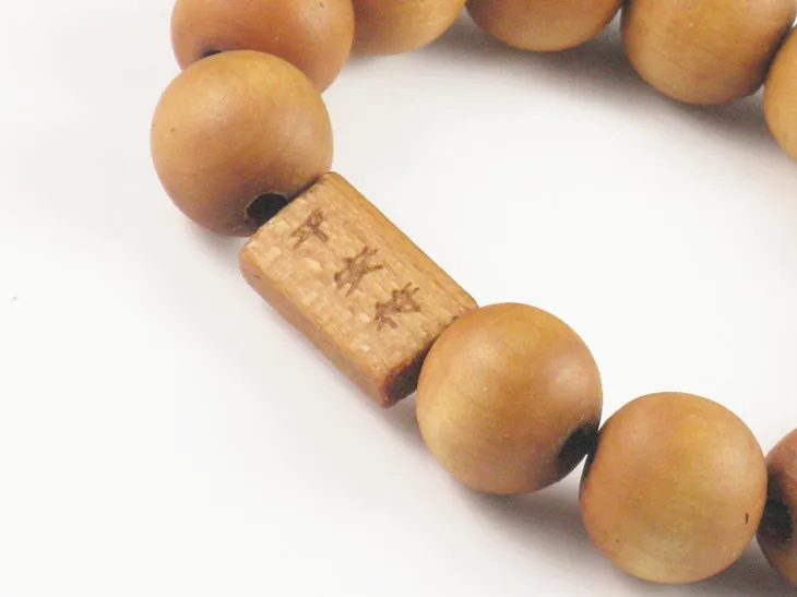 Персиковые деревянные бусины мантра Тибетский буддизм | Украшения и аксессуары