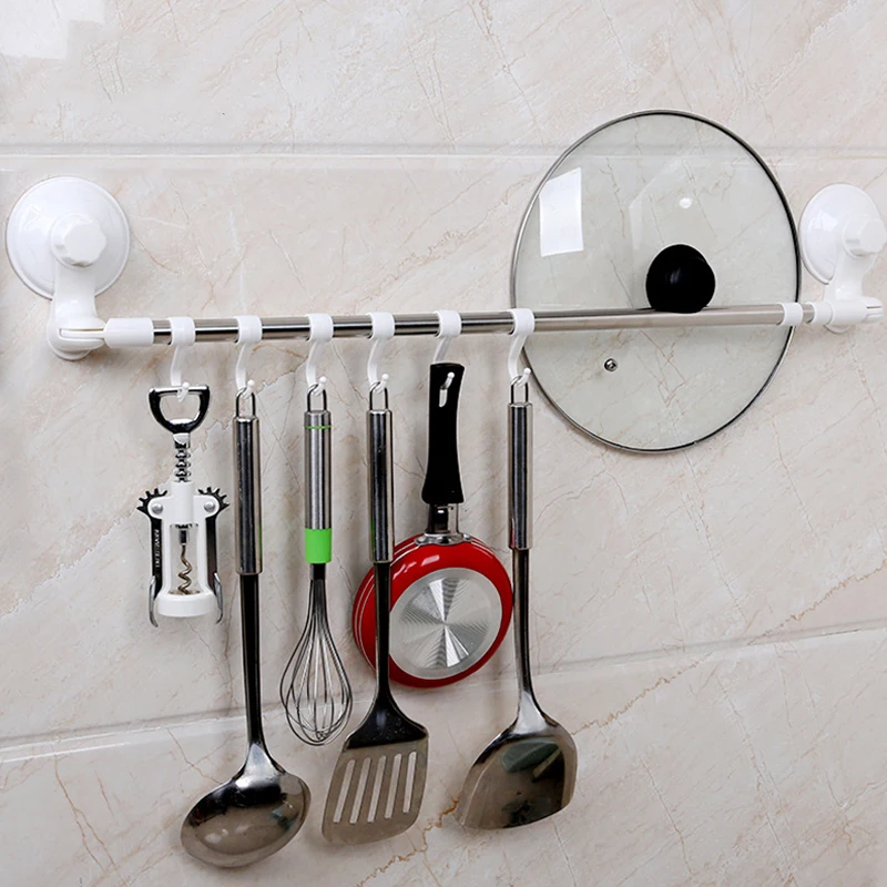 Всасывающее полотенце для чашек с крючками из нержавеющей стали стойка