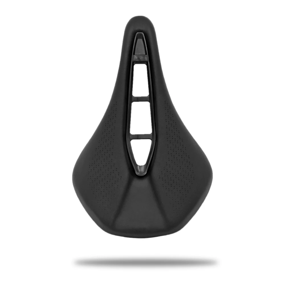 black Without logo Велосипедное седло mtb седло шоссейное Cr-mo горное TT Timetrial Триатлон стальная направляющая сверхлегкое велосипедное седло сиденье гоночное PU запасное par - Цвет: black Without logo