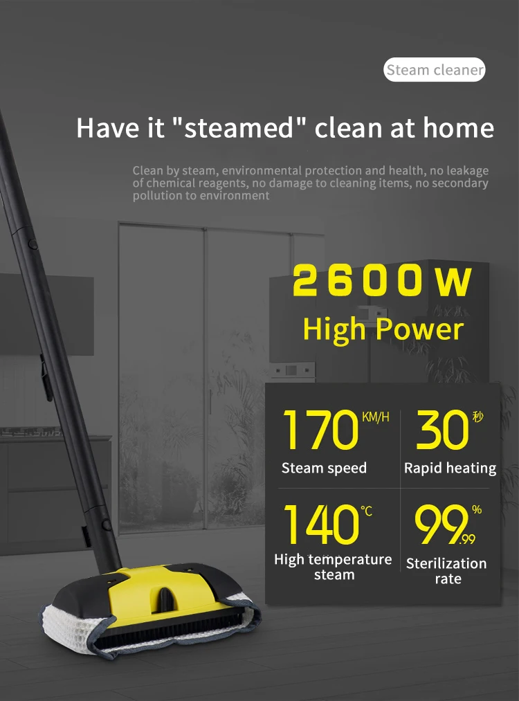 Пароочиститель 2600 Вт метилдегидный фумигант аппликатор для стерилизации и