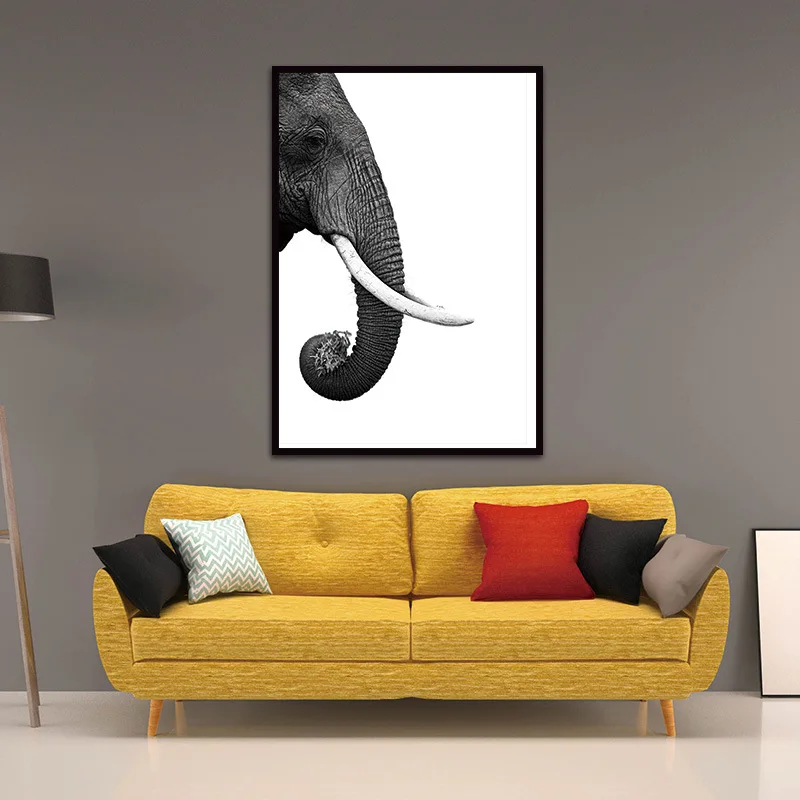 Домашний Декоративный спрей картина холст один скандинавский дом настенная