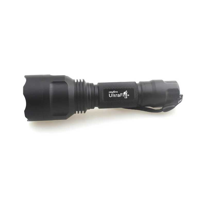 U F C8 1xcree XM L2 3000K 3500K теплый белый 1300lm OP/OP светодиодный фонарик (1x18650)|Фонарики и