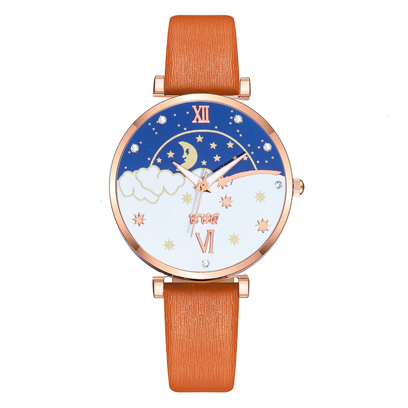 

Women's Casual Quartz Leather Band Strap Spin Watch Wrist Watch Women's Casual Quartz Leather Band Strap Spin Watch Wrist Watch