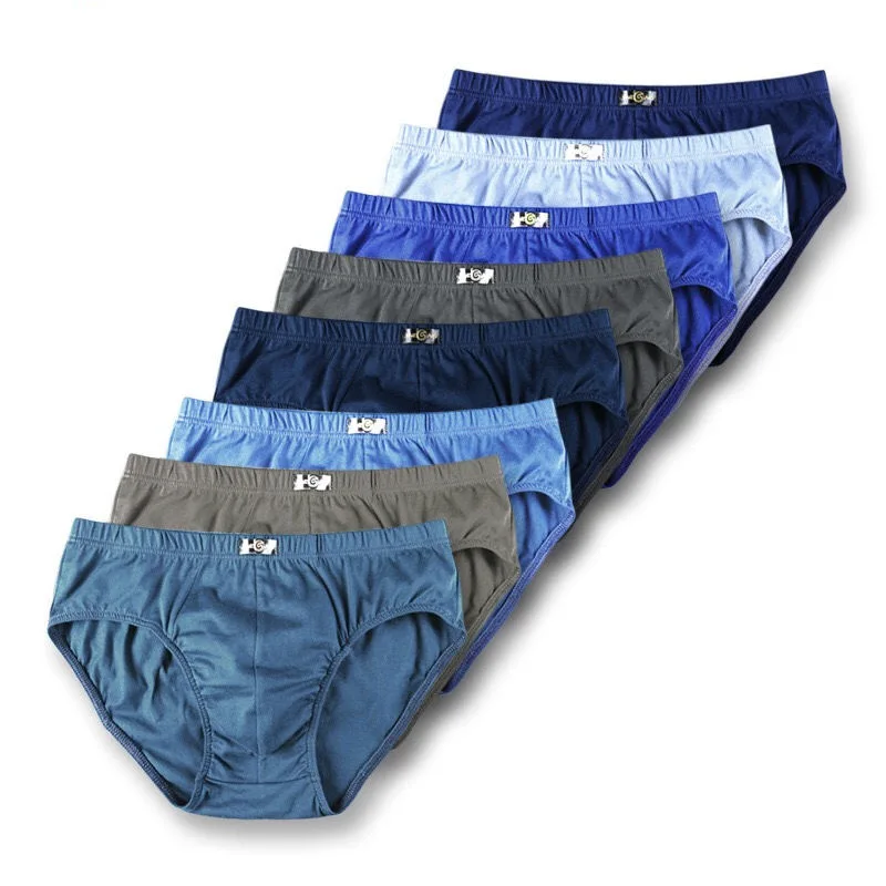 5PCS Briefs Mens Underpants  Male Cotton  Sexy Men Underwear Men Panties Specially Male Underwear Male Pouch Solid color