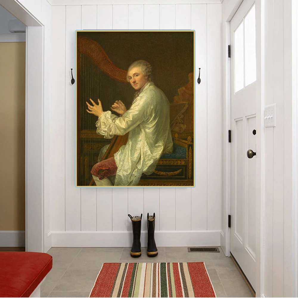 Цитон Жан Баптист грюзе Ange Анж Лоран де Ла Вэй юлли Canvas Холст Картина маслом