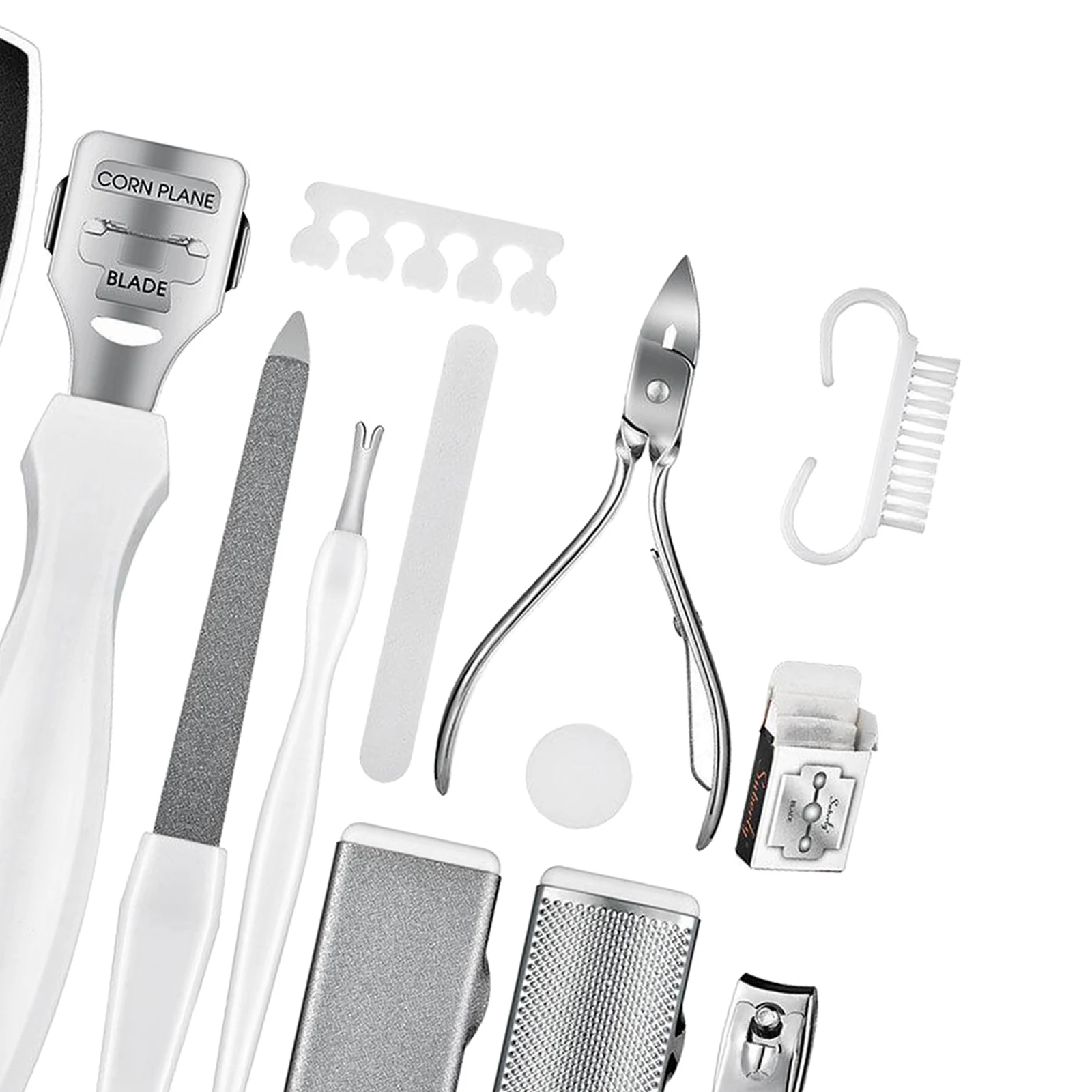 

Набор инструментов для педикюра, рашпили для ног, очищающие омертвевшие ступни, 22 шт.