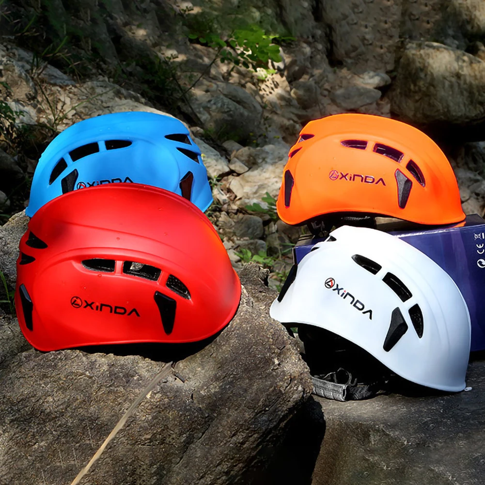 outdoor rock climbing downhill helmet mountain rescue equipment expansion safety helmet caving work helmet free global shipping