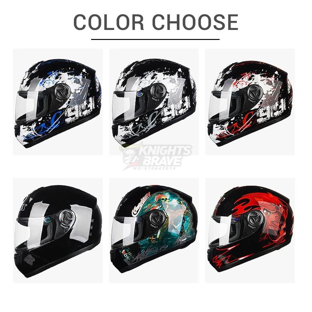 AIS мотоциклетный шлем полный уход за кожей лица Casco Moto Для мужчин мотоцикл