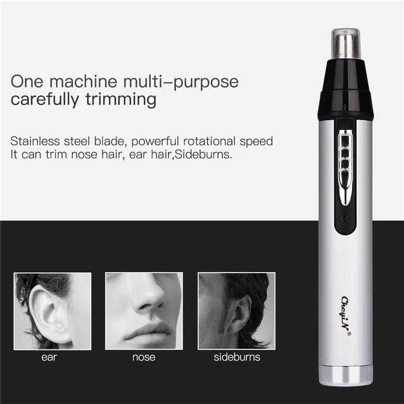 

Professional Hair Clipper Men's Barber Ceramic Blade Cutting Machine Haircut Rechargeable Nose Ear Beard Eyebrow Trimmer Shaver