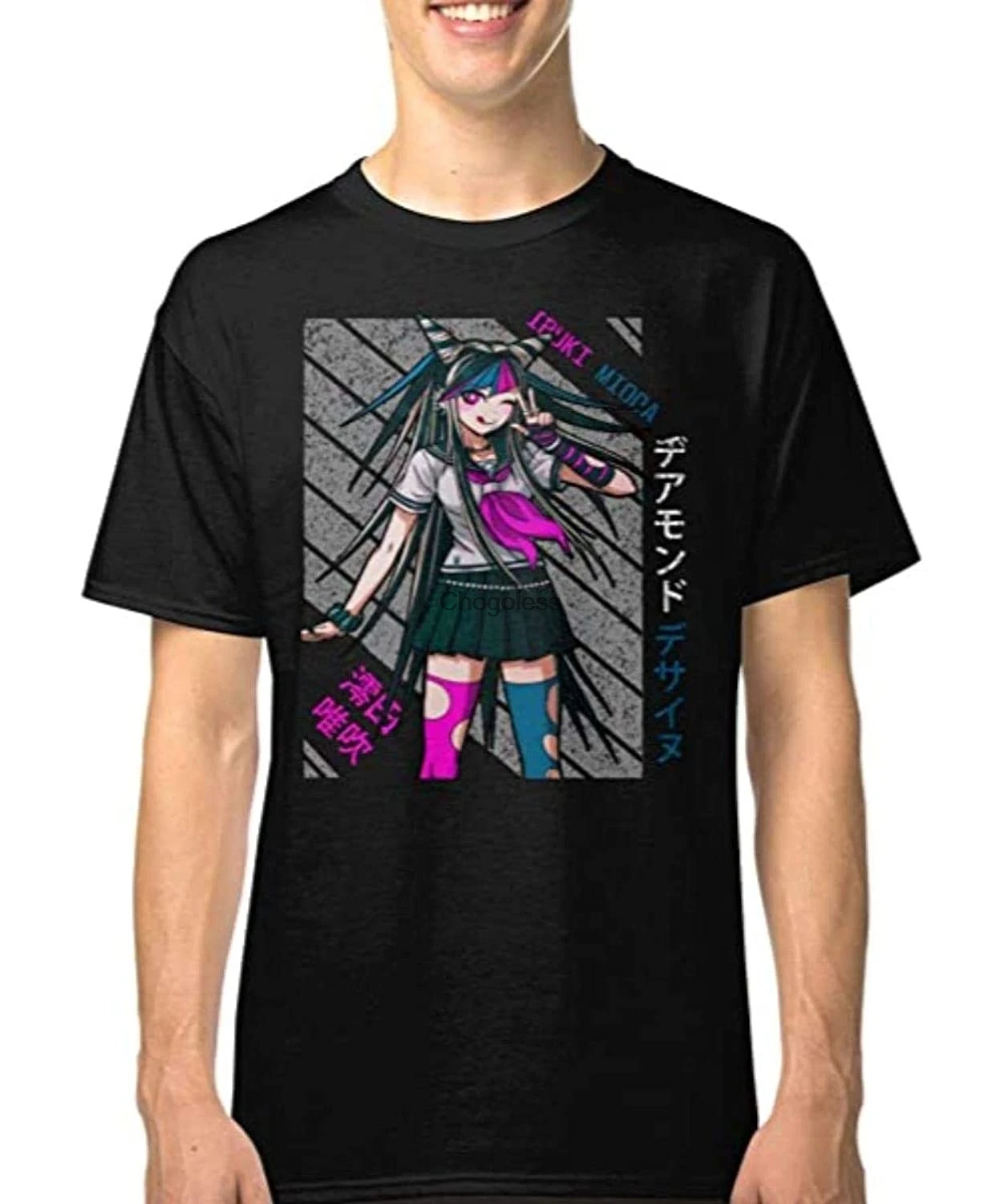 

Ibuki Mioda Super Danganronpa 2 7 Shirt Black(1)