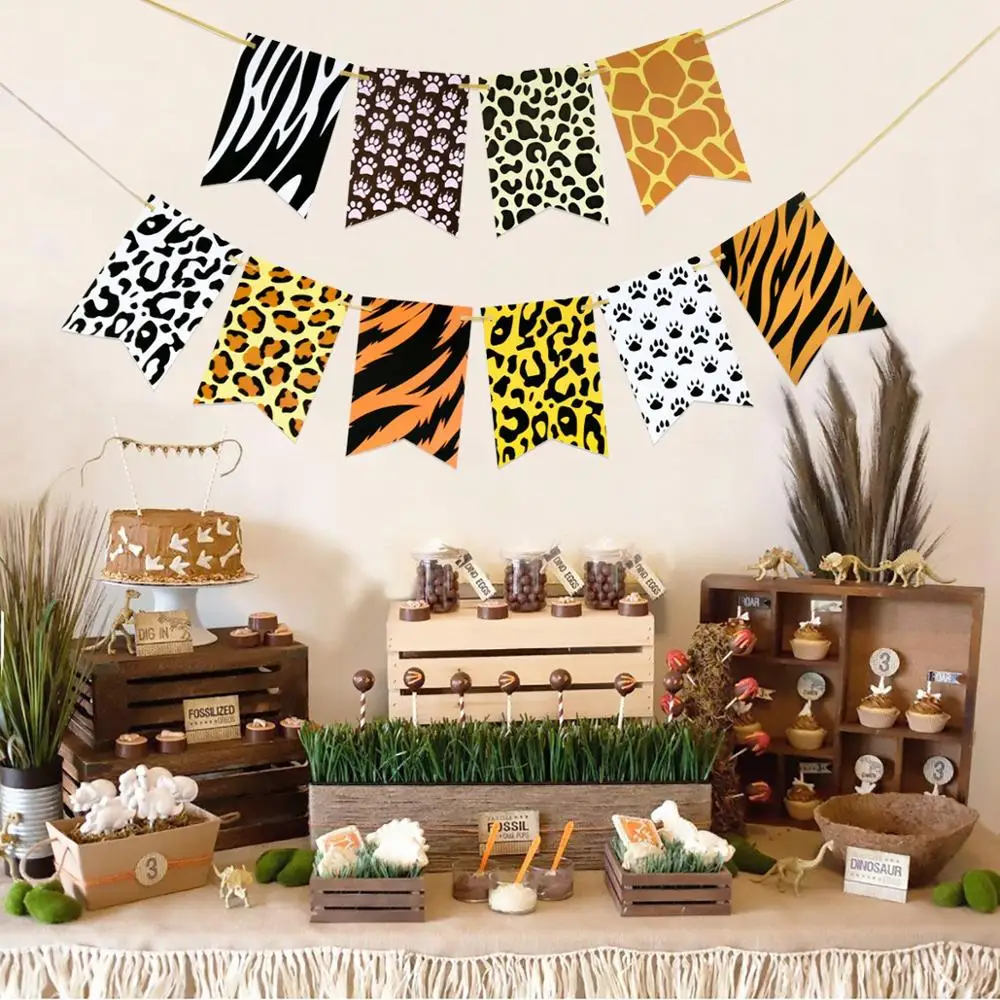 Джунгли искусственные джунгли сафари тематическая вечеринка дикая один день