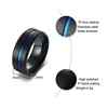1PC Magnetic Therapy Lose Weight Rainbow Ring Titanium Steel RingSlim Ring Men Women Health Care Jewelry
