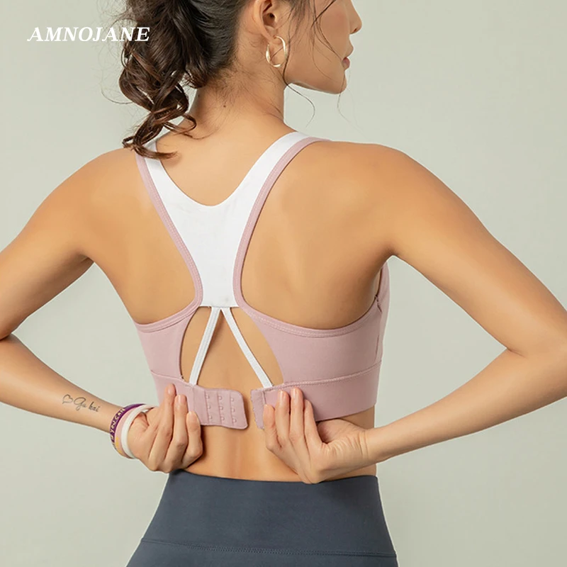 Brassiere Sport Bra Mesh Bralette Crop Top Vest Women Running Fitness Clothing Yoga Gym Sports Bras Push Up High Impact Tops | Спорт и