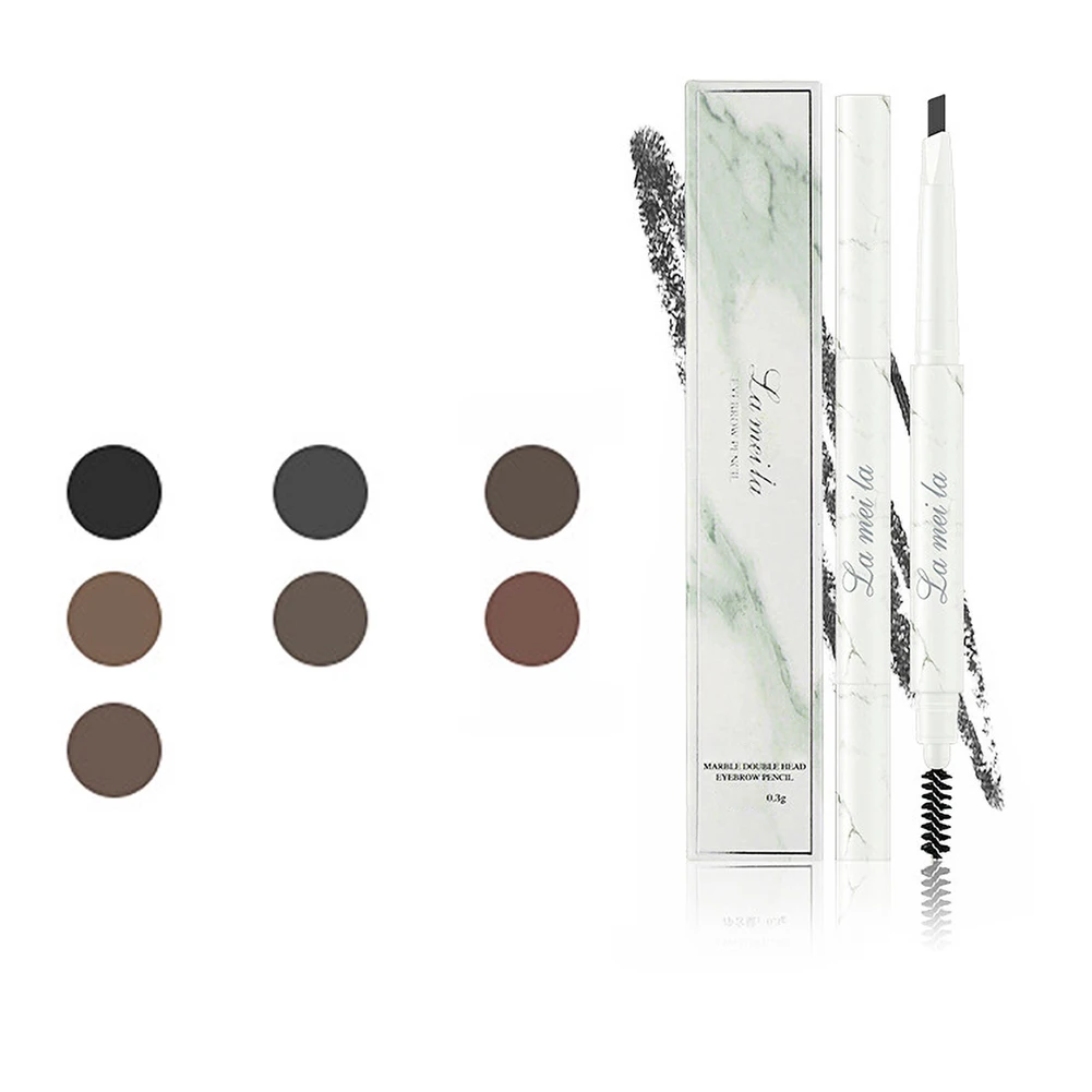

Eyes Make Up Double Head Eye Brow Pen Pencil Enhancer Tattoo Paint Eyebrow Tint Waterproof Makeup Eyebrow