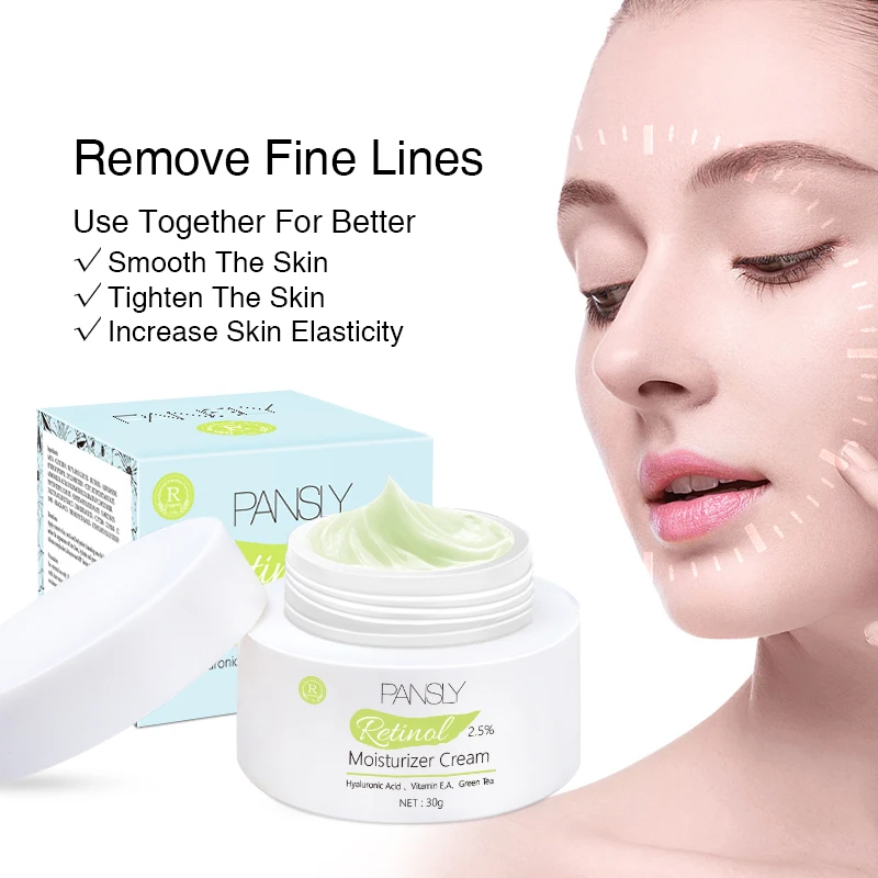 Retinol увлажняющий крем гладкий подтягивающий кожу повышающий эластичность лица
