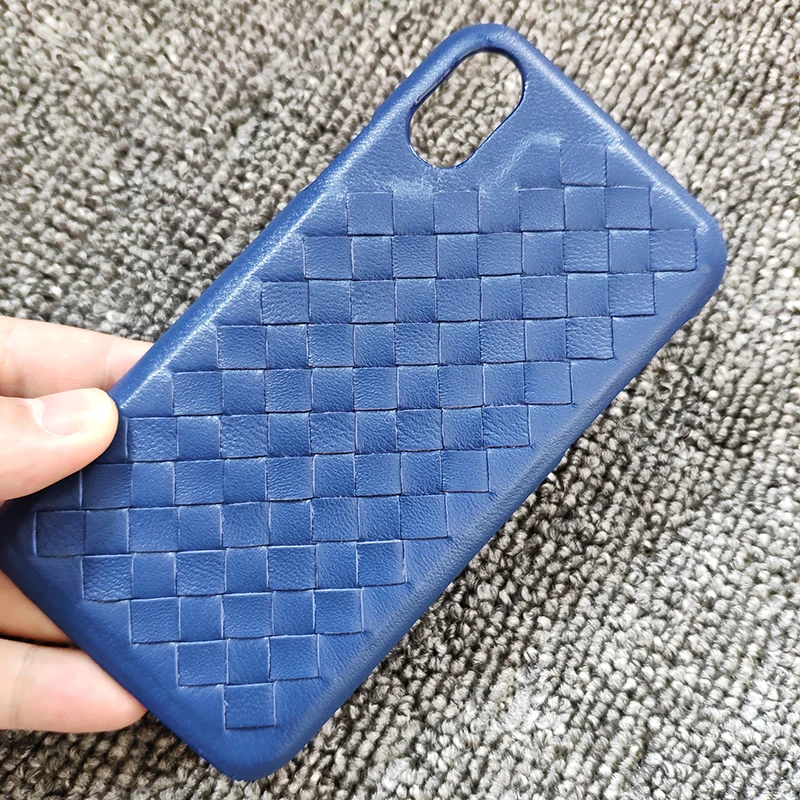 Модный тканый чехол из натуральной овечьей кожи для iPhone 5 6 6S 7 8 Plus X XR XS телефона MAX |