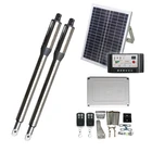 300 кг автоматический Открыватель поворотной двери на солнечной батарее, пульт дистанционного управления, привод двери, Открыватель постоянного тока 24 В, электрическая система контроля доступа, система управления