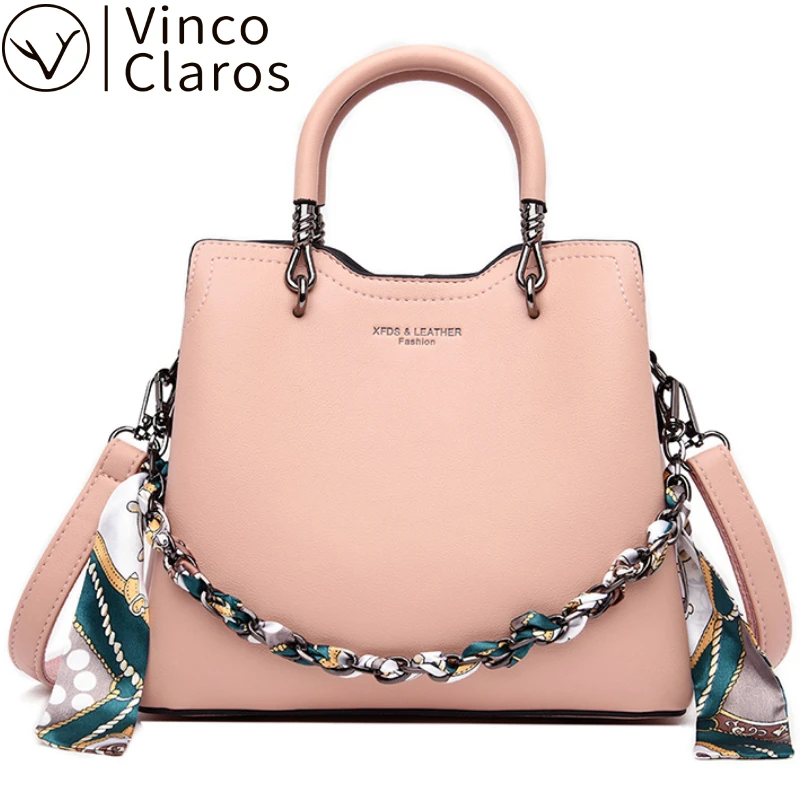 Модная сумка через плечо качественные кожаные женские сумки Большая