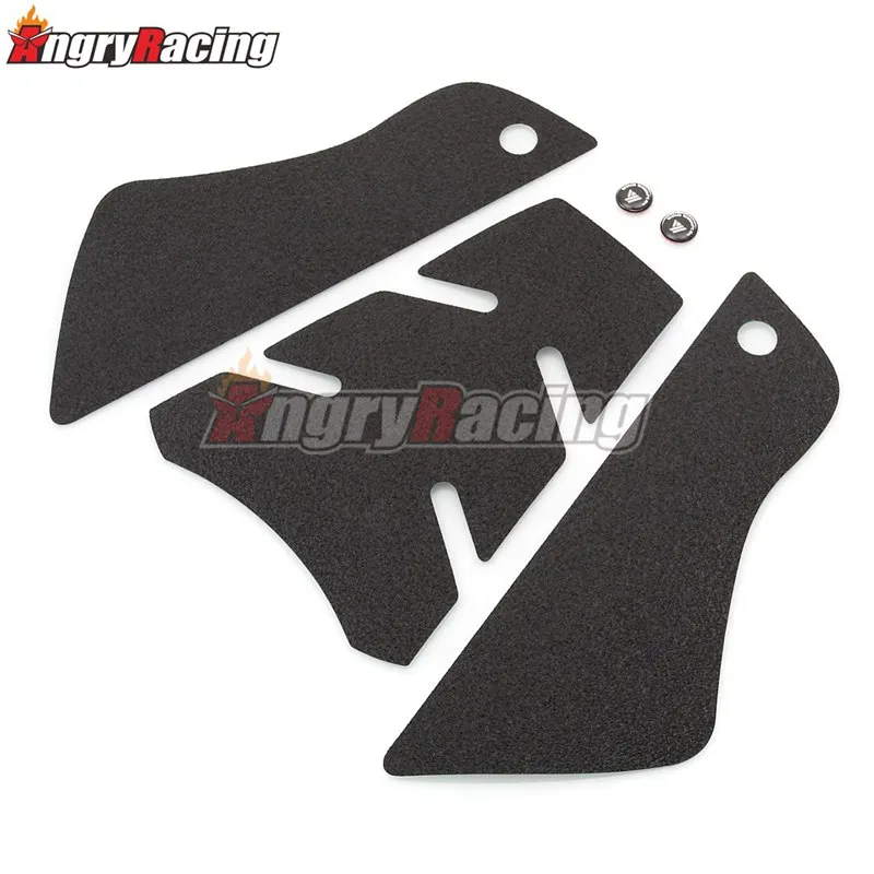 ПВХ мотоциклетные Противоскользящие коврики для бака наклейка боковой газовый