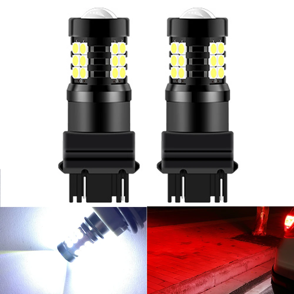 

2X T20 W21/5W LED 1156 P21W BAY15D 1157 P21/5W R5W 3157 7443 LED Bulb for Toyota Corolla Prius Camry Tacoma Switch Venza Clips