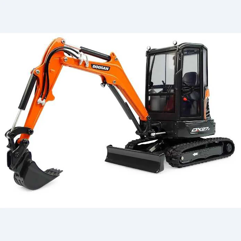 Модель инженерного автомобиля Doosan Dx27z масштаб 1:25 модель гусеничного экскаватора