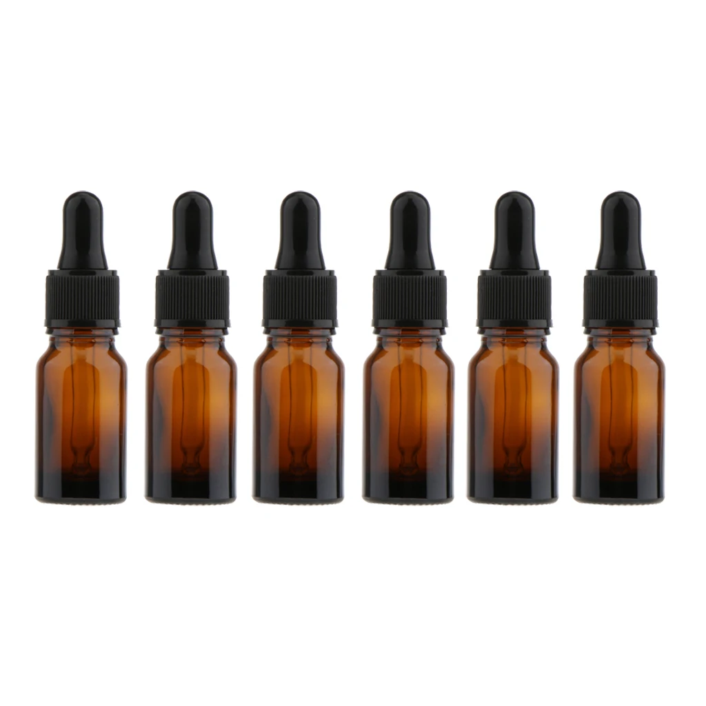 12 шт 10 мл 30 мини стеклянные пустые бутылки для глаз эфирное масло парфюмерные