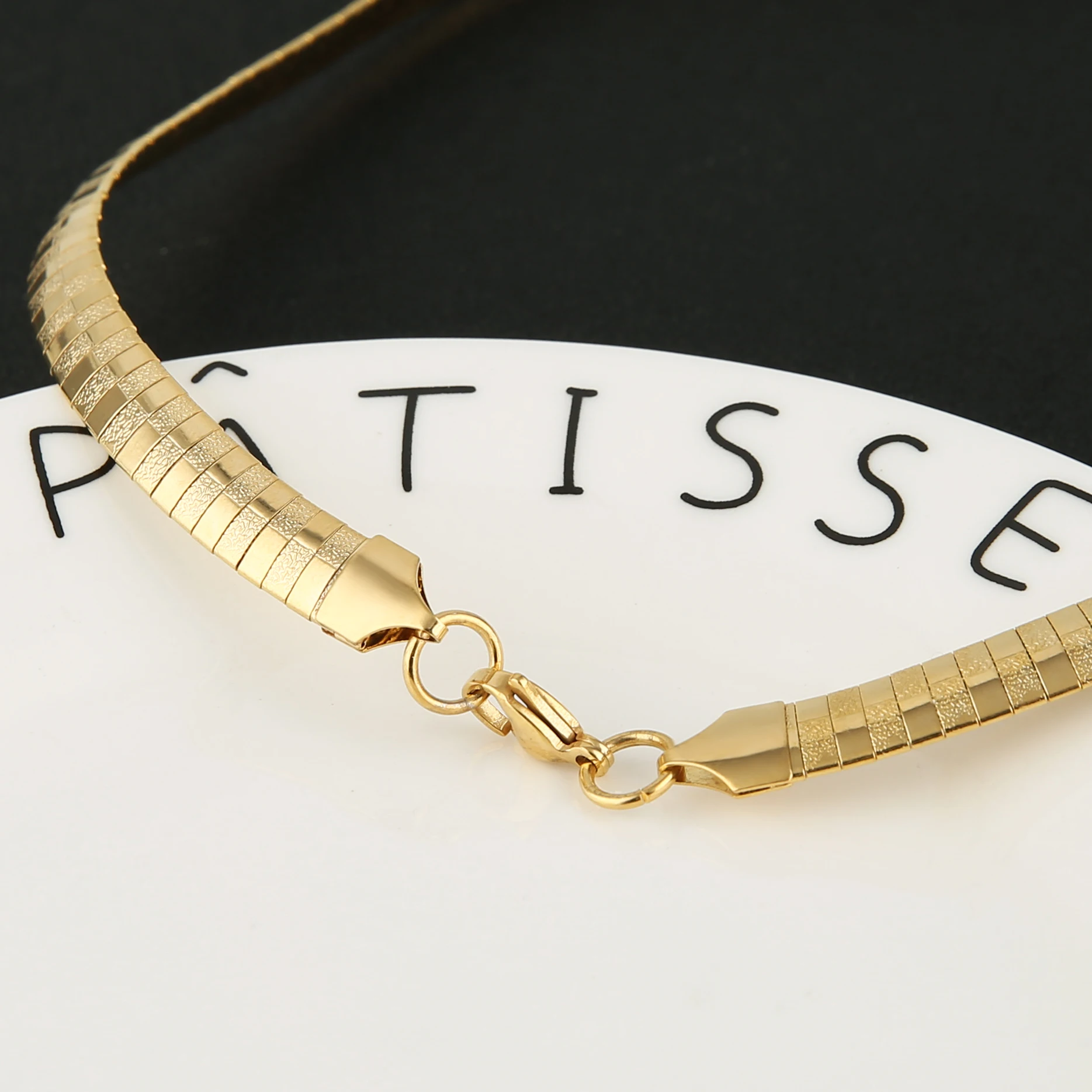 Цепочка Из Нержавеющей Стали HZMAN ОГА 8 мм цепочка из твердого 18 дюймового ожерелья