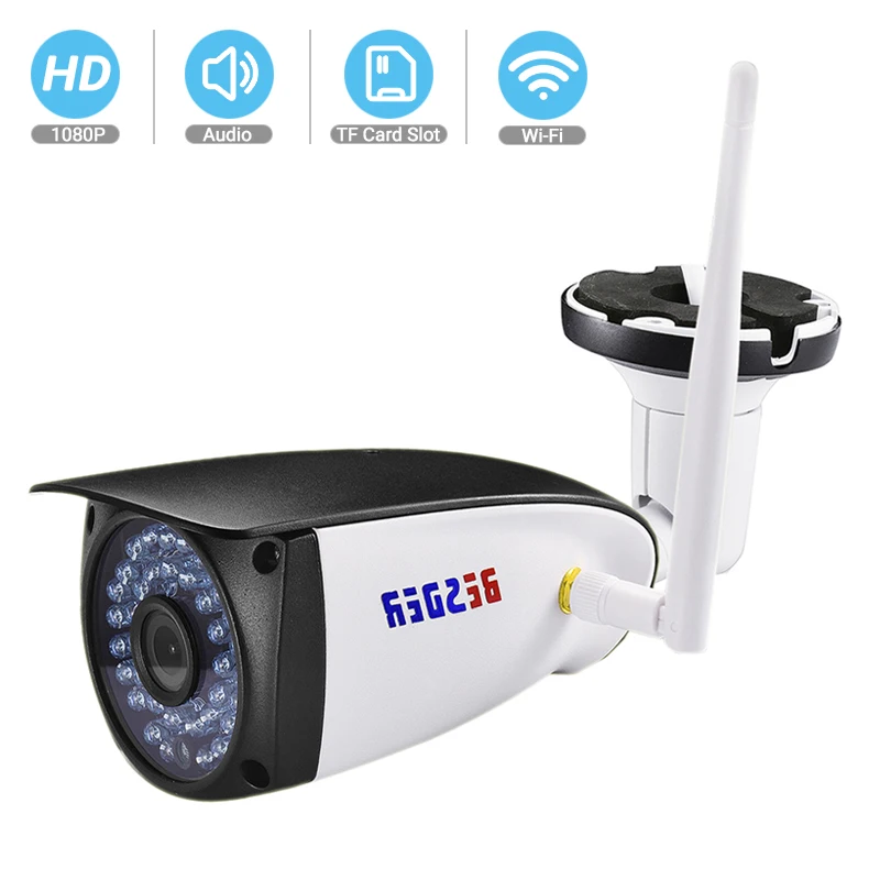 Беспроводная наружная ip камера BESDER 1080P Sony IMX322 водонепроницаемая 2.0MP беспроводная