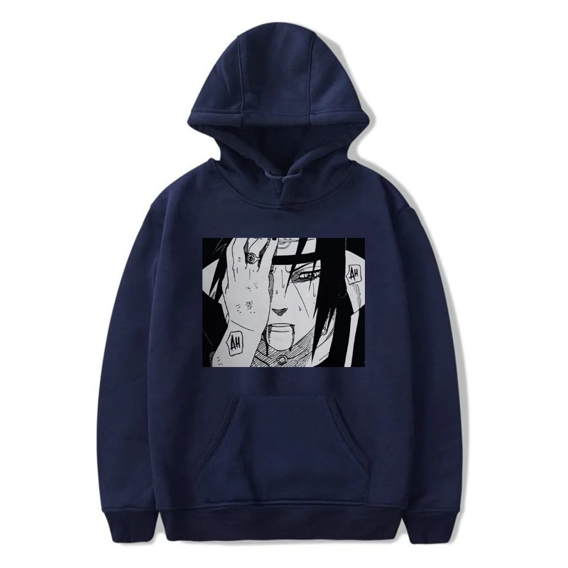 Наруто фигурку толстовки унисекс Харадзюку косплей японского аниме Учиха Итачи