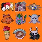 Значки с лацканами для красивой девушки, забавный металлический рюкзак, шляпа, воротник, эмалированные значки, мужские и женские модные украшения, подарки