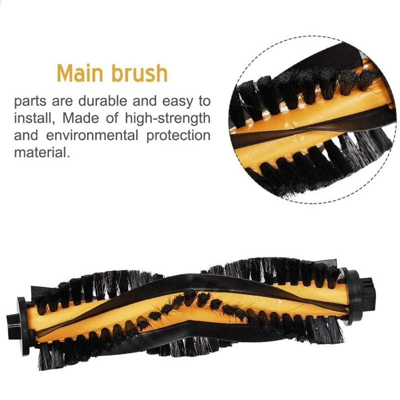 

Filters Side Brush Main Brush Parts Replacement for Ecovacs DEEBOT N79 Deebot N79S Robotic Vacuum Cleaner Accessories