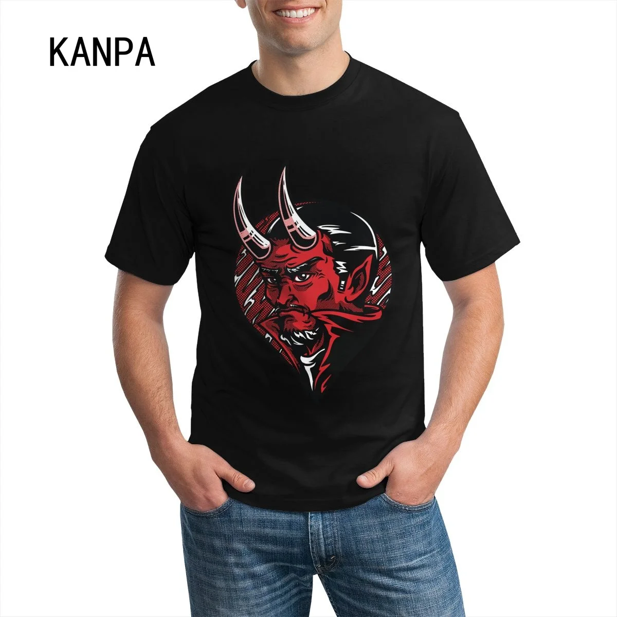 

Kanpa Men's High Quality T-shirt New Design Street Style Printed Men T Shirts O-neck Sweatshirts